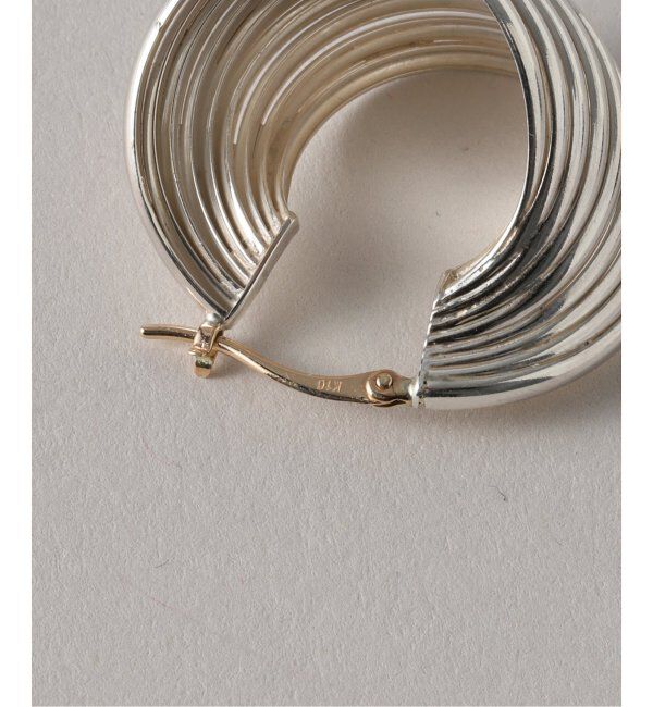 Spick and Span「【SAMH by LILAS】9ラインカーブフープピアス SV（両耳）」|ピアス|