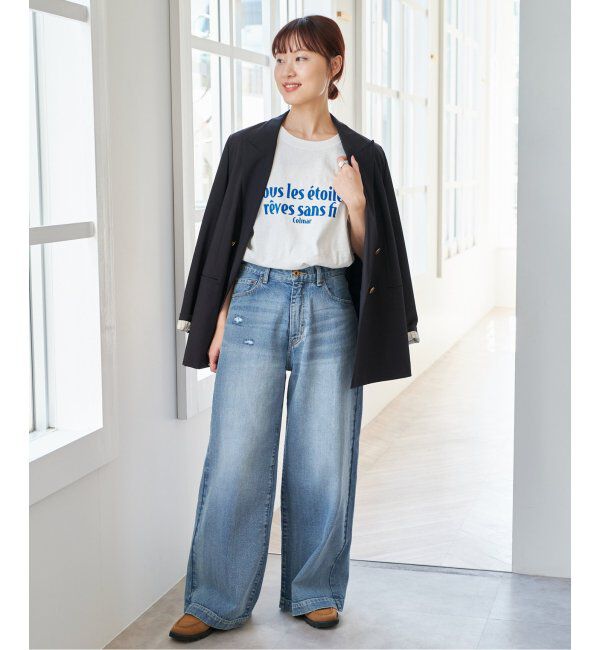 Spick and Span「《追加》フロッキーロゴスラブTシャツ」|Tシャツ・カットソー|