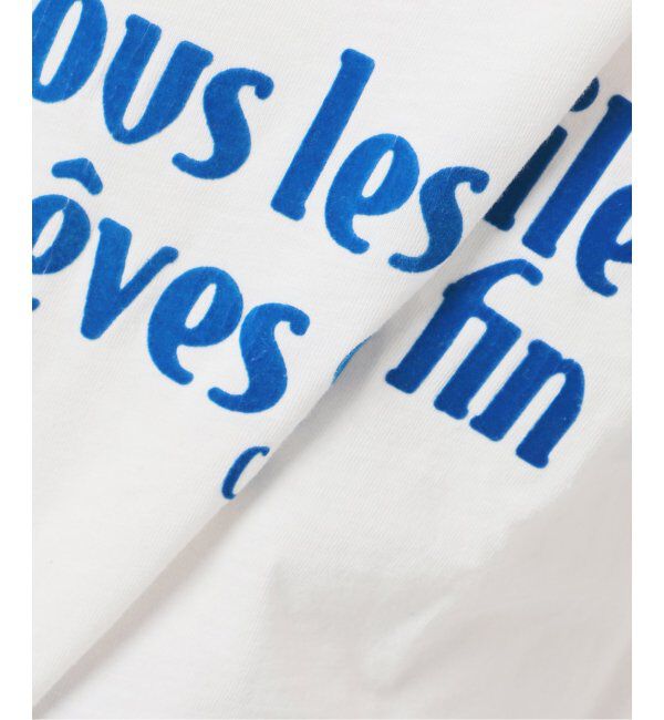 Spick and Span「《追加》フロッキーロゴスラブTシャツ」|Tシャツ・カットソー|