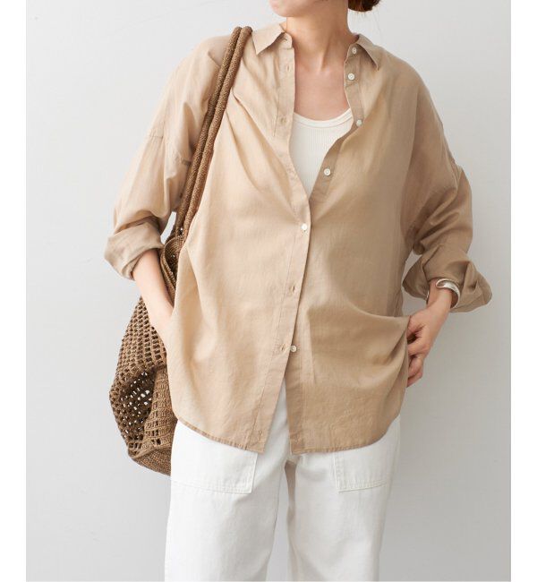 Spick and Span「シアーカシュクールシャツ」|シャツ・ブラウス|