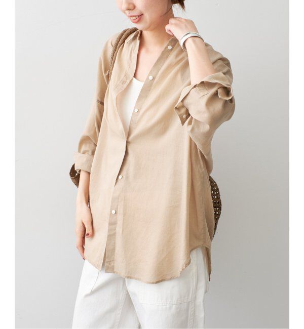 Spick and Span「シアーカシュクールシャツ」|シャツ・ブラウス|