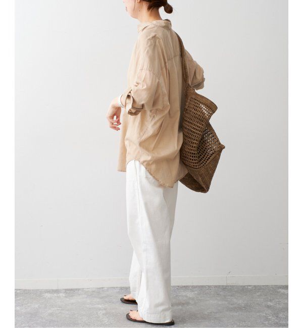 Spick and Span「シアーカシュクールシャツ」|シャツ・ブラウス|