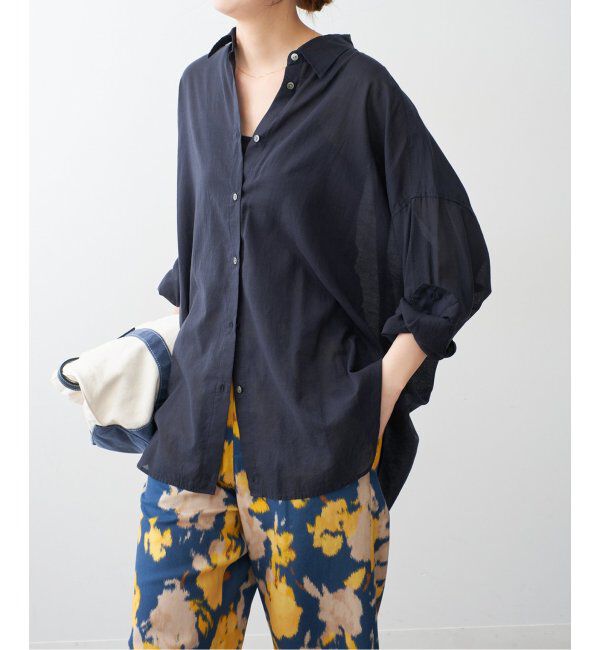 Spick and Span「シアーカシュクールシャツ」|シャツ・ブラウス|