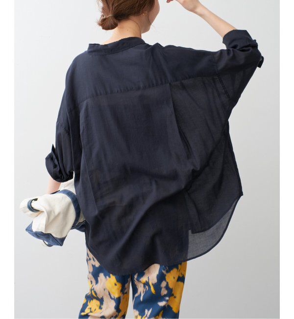 Spick and Span「シアーカシュクールシャツ」|シャツ・ブラウス|