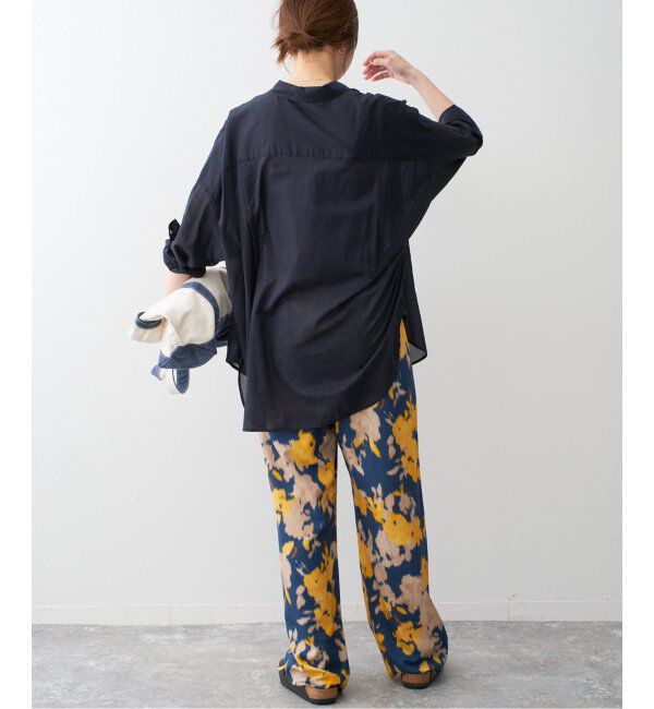 Spick and Span「シアーカシュクールシャツ」|シャツ・ブラウス|