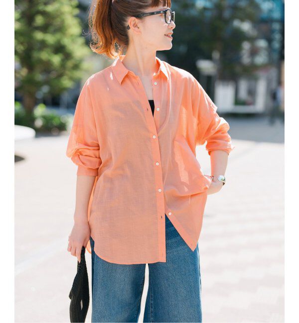 Spick and Span「シアーカシュクールシャツ」|シャツ・ブラウス|