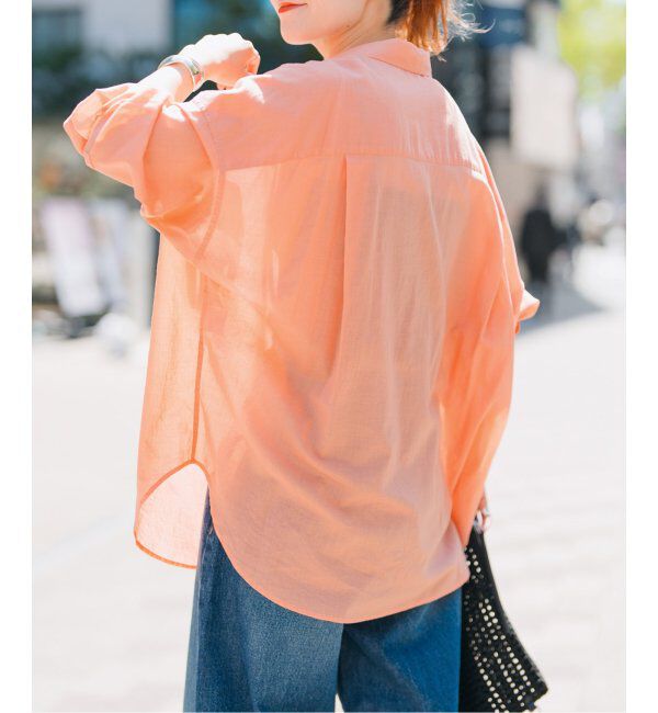 Spick and Span「シアーカシュクールシャツ」|シャツ・ブラウス|