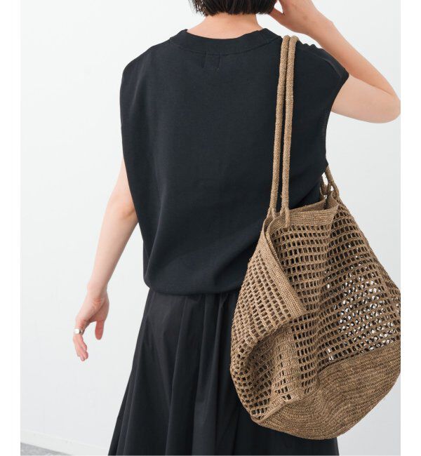 Spick and Span「《WEB限定 / 追加》ウォッシャブルVネックニットベスト」|ベスト・ジレ|