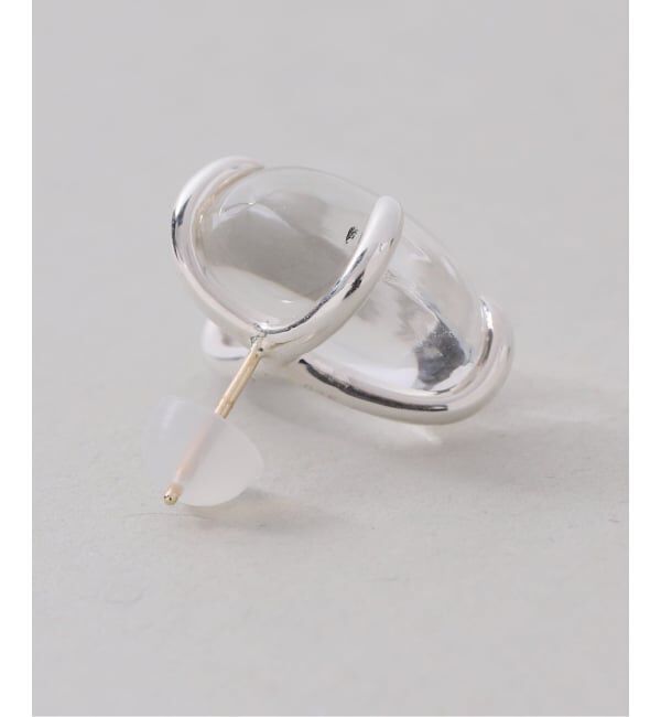 Spick and Span「【SAMH by LILAS】マロンクォーツピアス SV（両耳）」|ピアス|