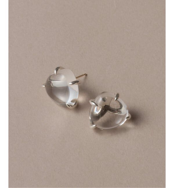 Spick and Span「【SAMH by LILAS】マロンクォーツピアス SV（両耳）」|ピアス|