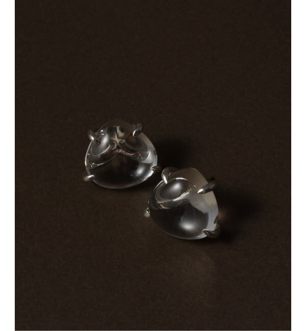 Spick and Span「【SAMH by LILAS】マロンクォーツピアス SV（両耳）」|ピアス|