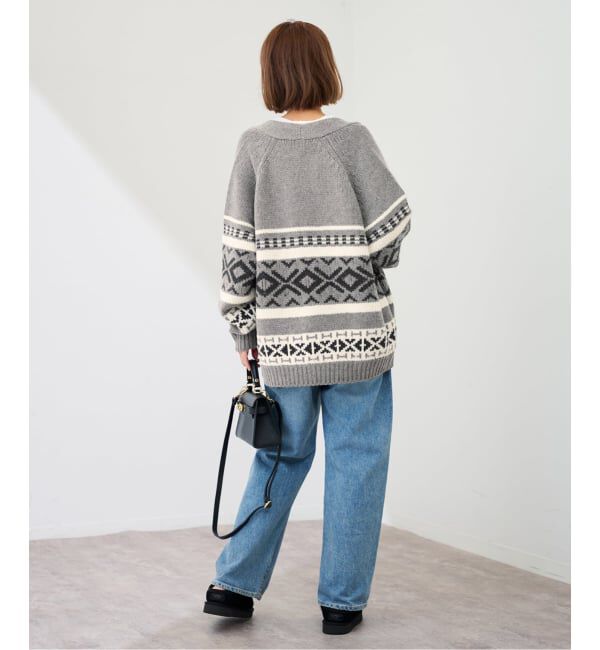 ジャガードカーディガン（FRAMeWORK）｜ルミネのファッション通販