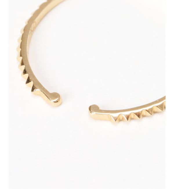 Lilas by Spick&Span「《予約》スタッズイヤーカフ K10（片耳）」|イヤーカフ|