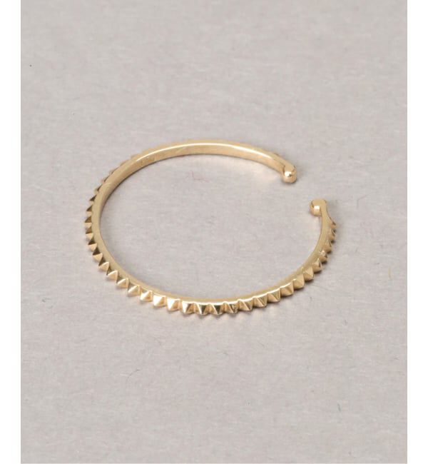 Lilas by Spick&Span「《予約》スタッズイヤーカフ K10（片耳）」|イヤーカフ|