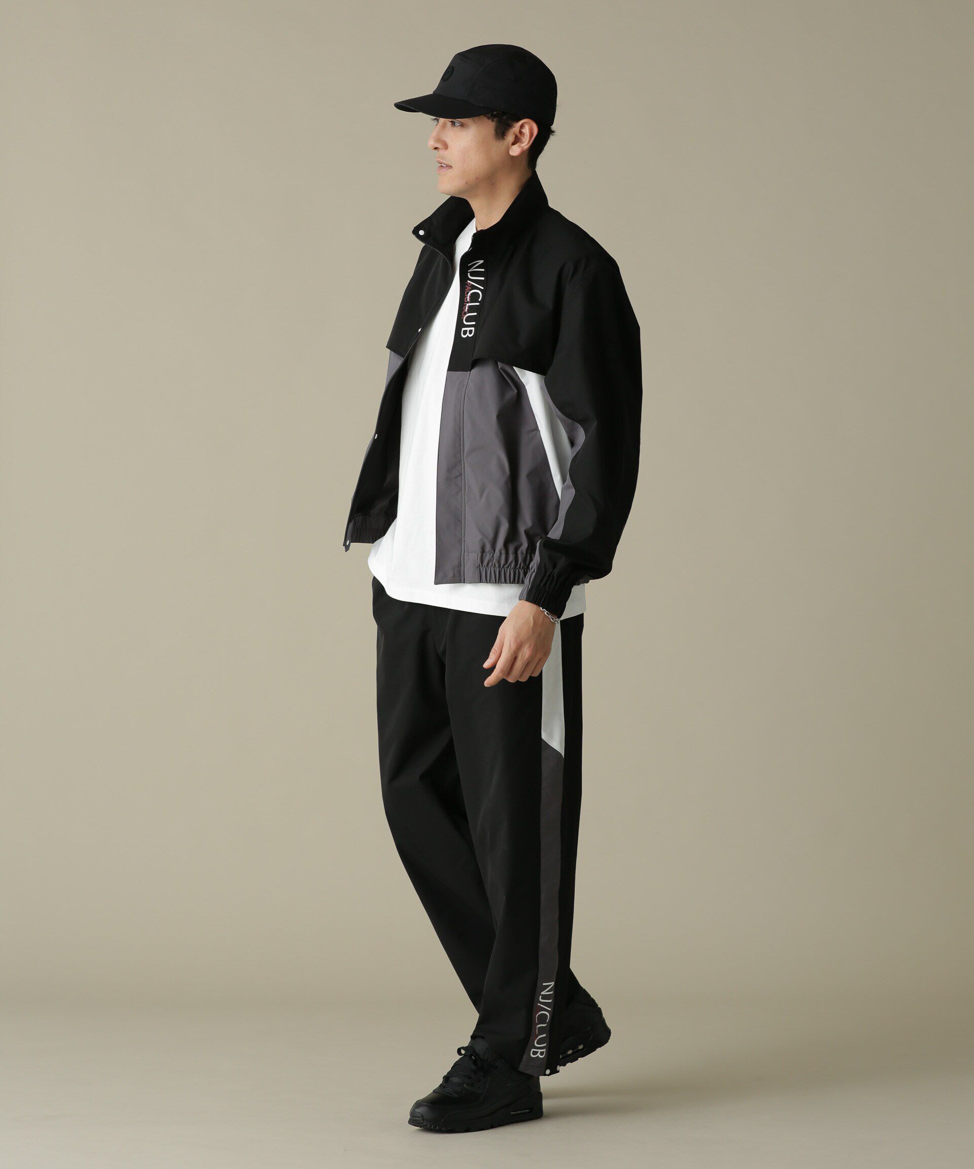 nano･universe「「NJ/CLUB」PARKSTOCK トラックパンツ(セットアップ可)」|その他|