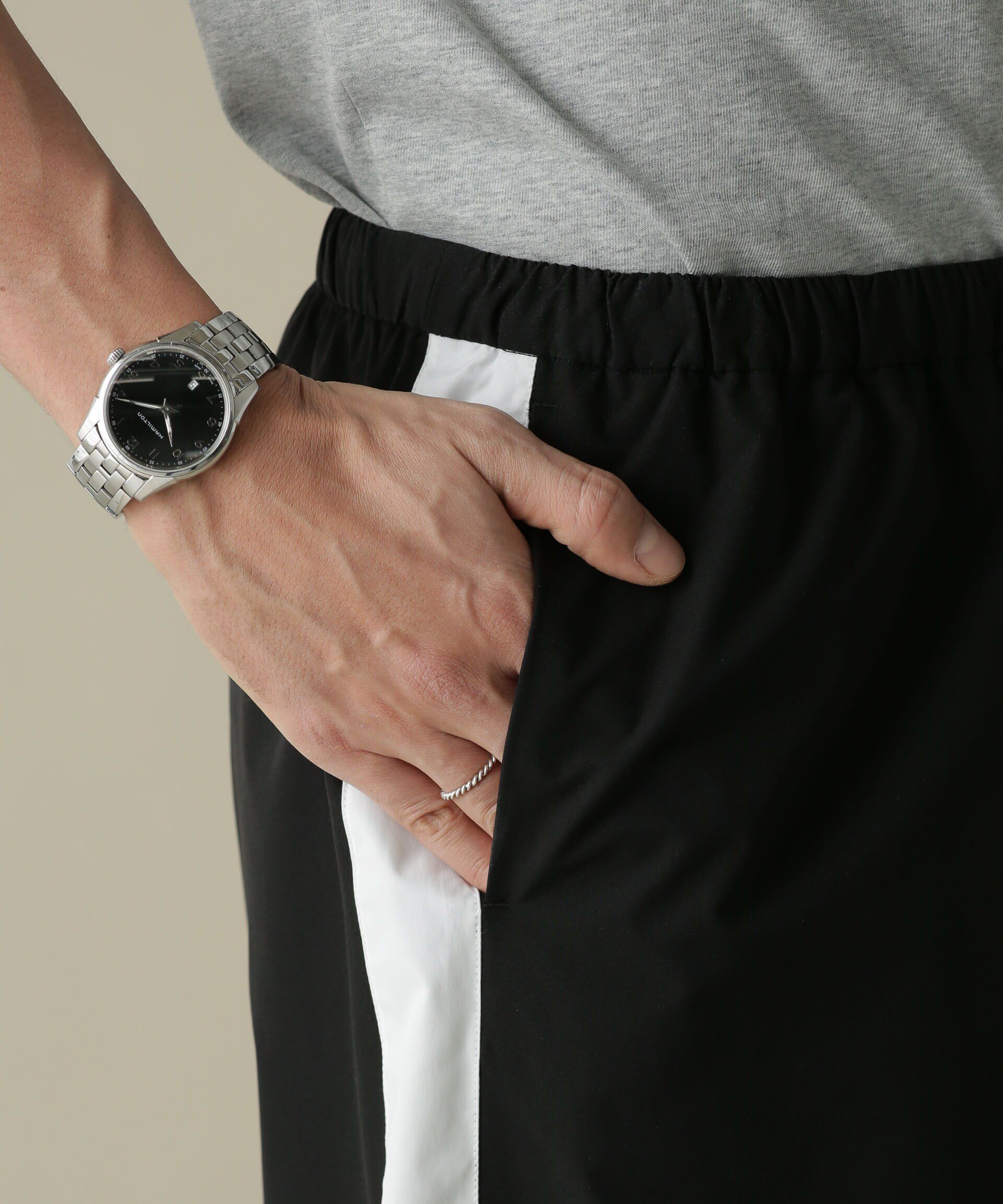 nano･universe「「NJ/CLUB」PARKSTOCK トラックパンツ(セットアップ可)」|その他|