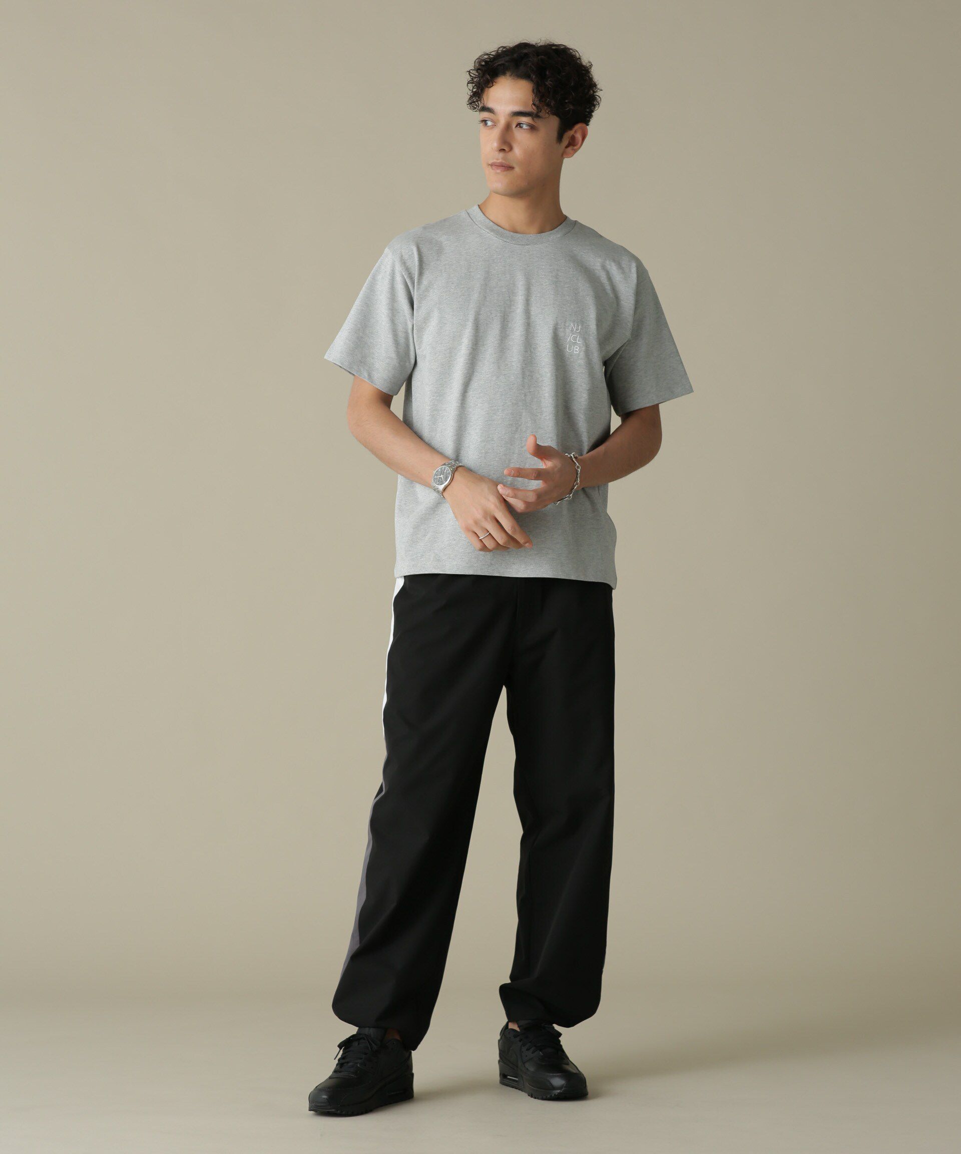 nano･universe「「NJ/CLUB」PARKSTOCK トラックパンツ(セットアップ可)」|その他|