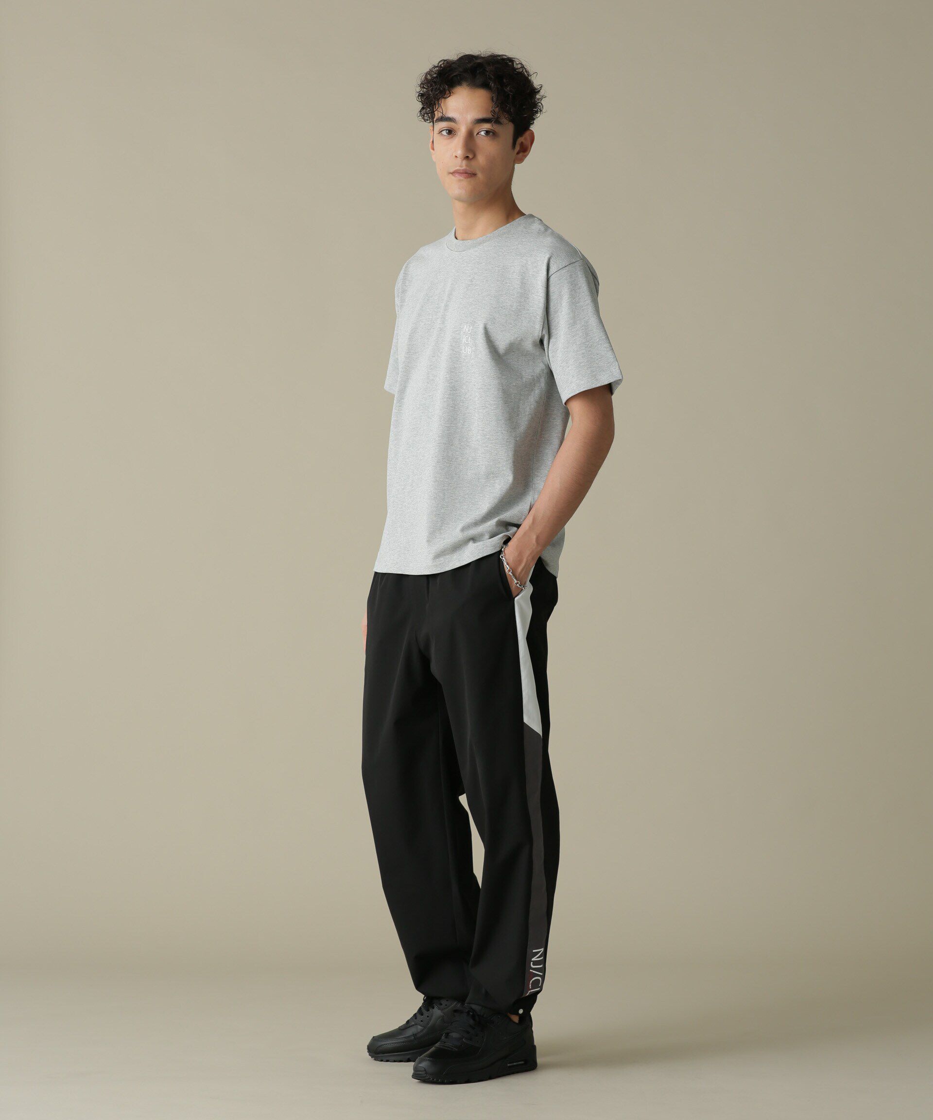 nano･universe「「NJ/CLUB」PARKSTOCK トラックパンツ(セットアップ可)」|その他|