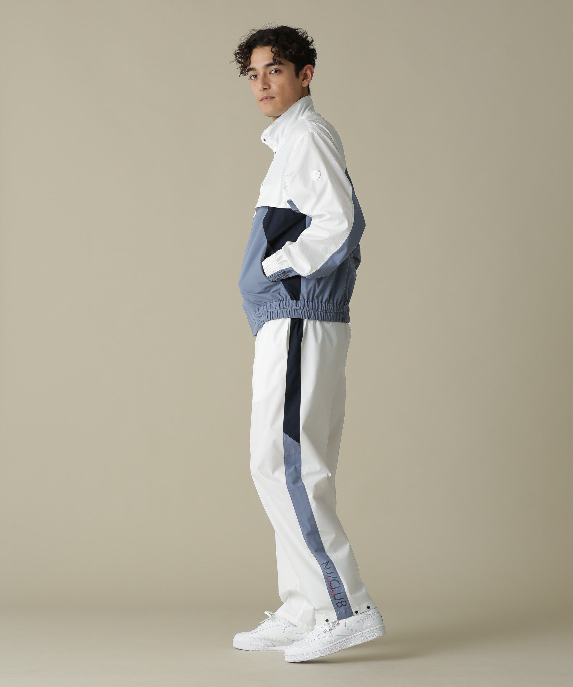 nano･universe「「NJ/CLUB」PARKSTOCK トラックパンツ(セットアップ可)」|その他|