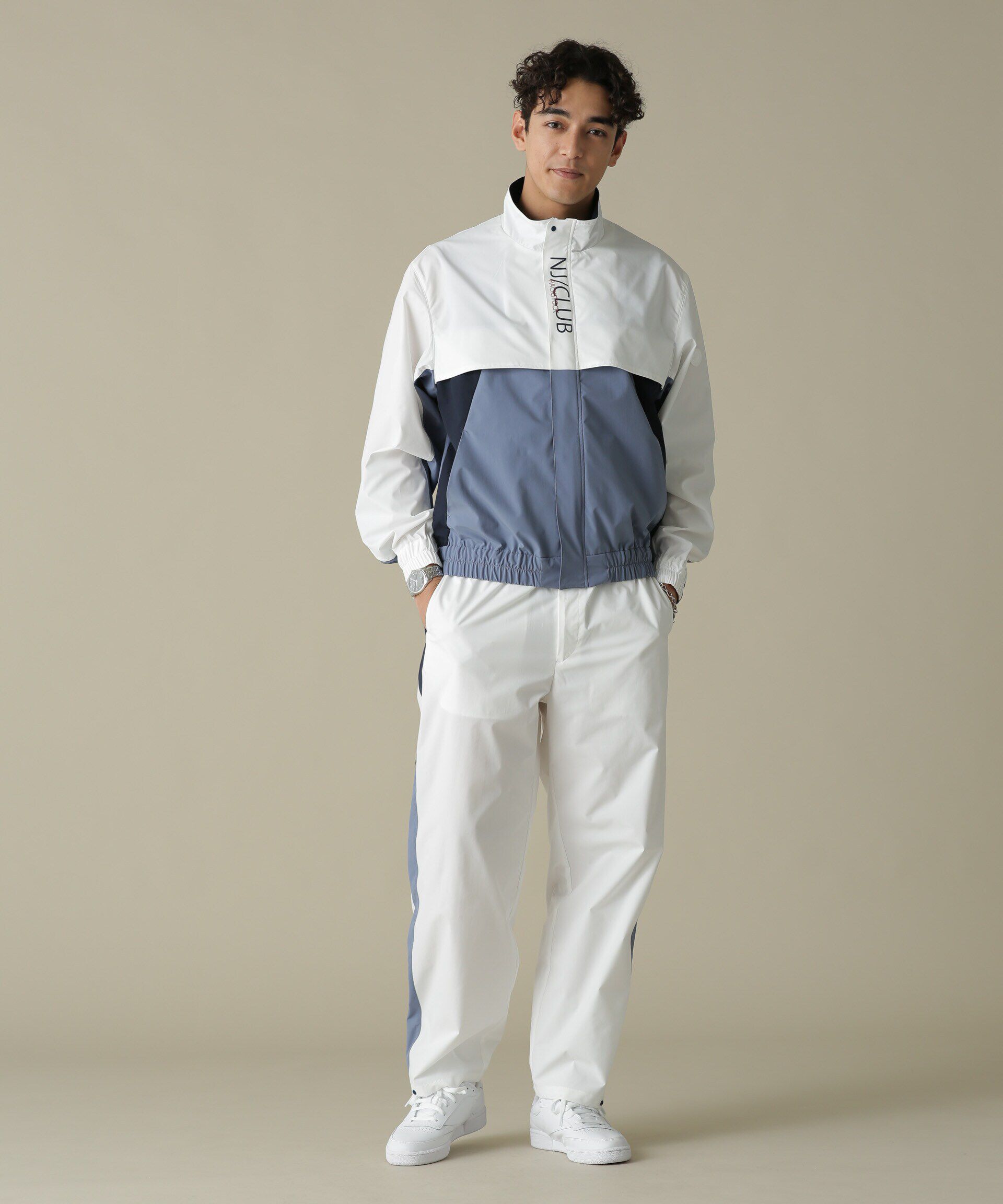 nano･universe「「NJ/CLUB」PARKSTOCK トラックパンツ(セットアップ可)」|その他|