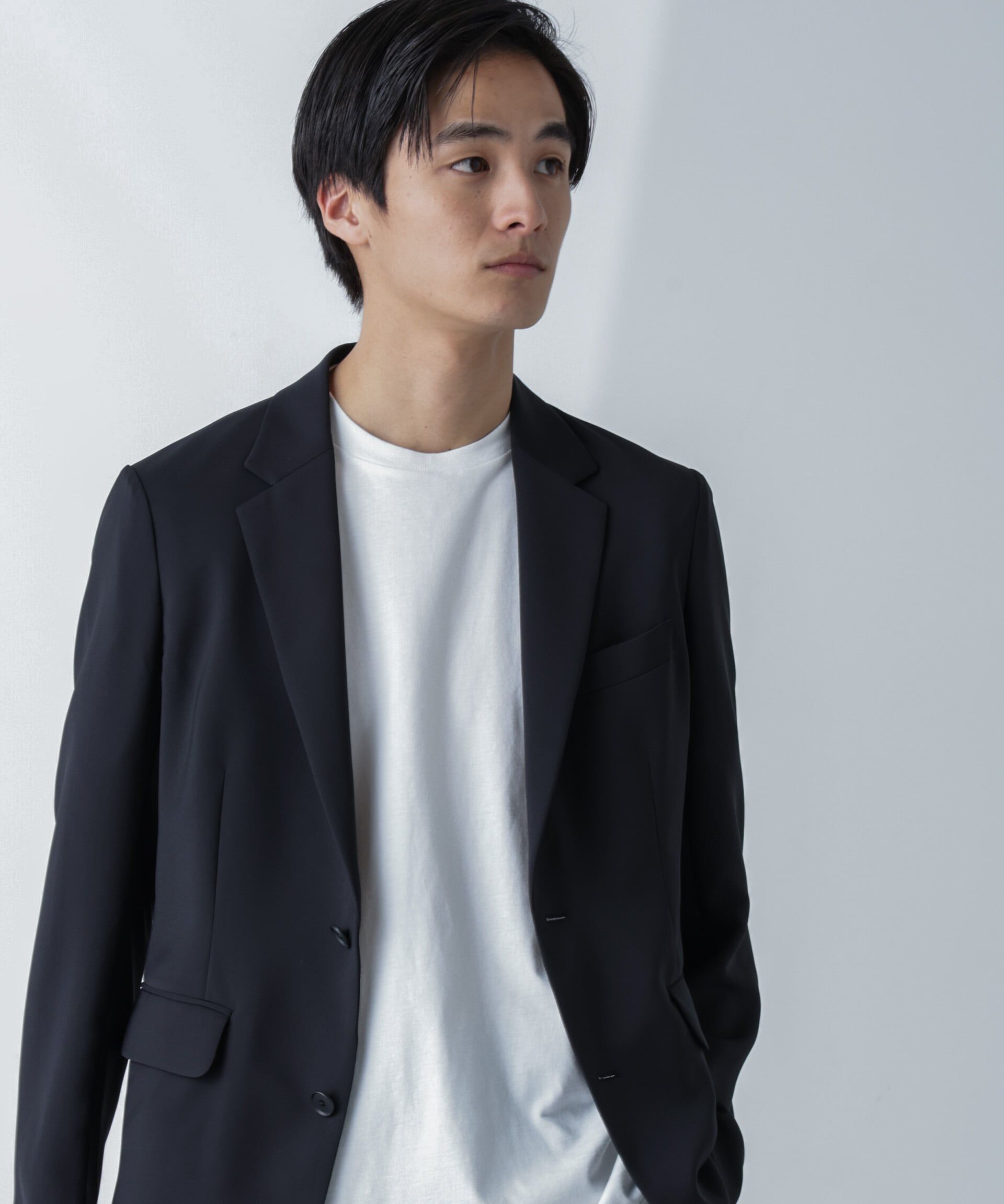 nano･universe「「Damerino」ライトウェイトストレッチセットアップ」|スーツ|