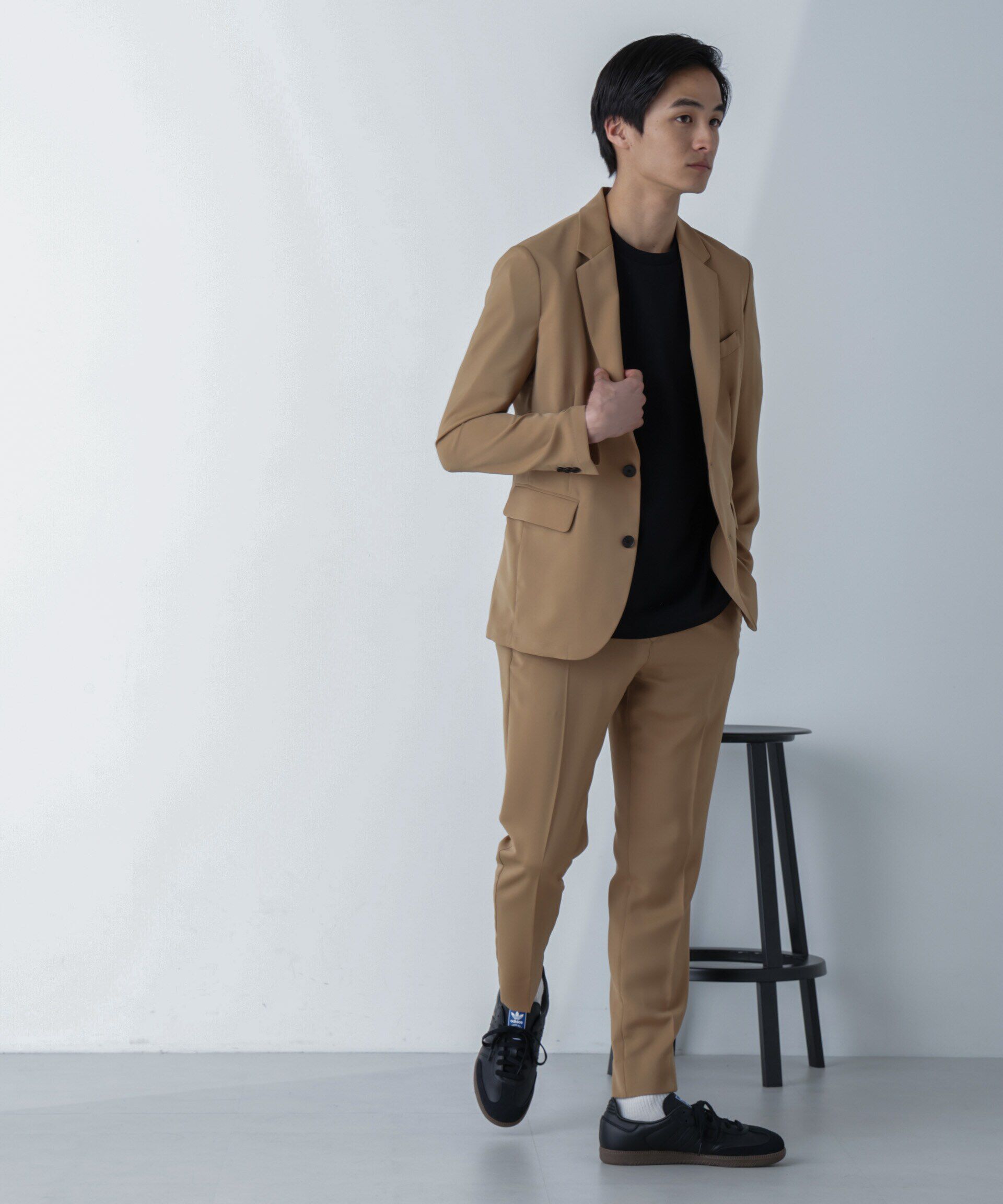 nano･universe「「Damerino」ライトウェイトストレッチセットアップ」|スーツ|