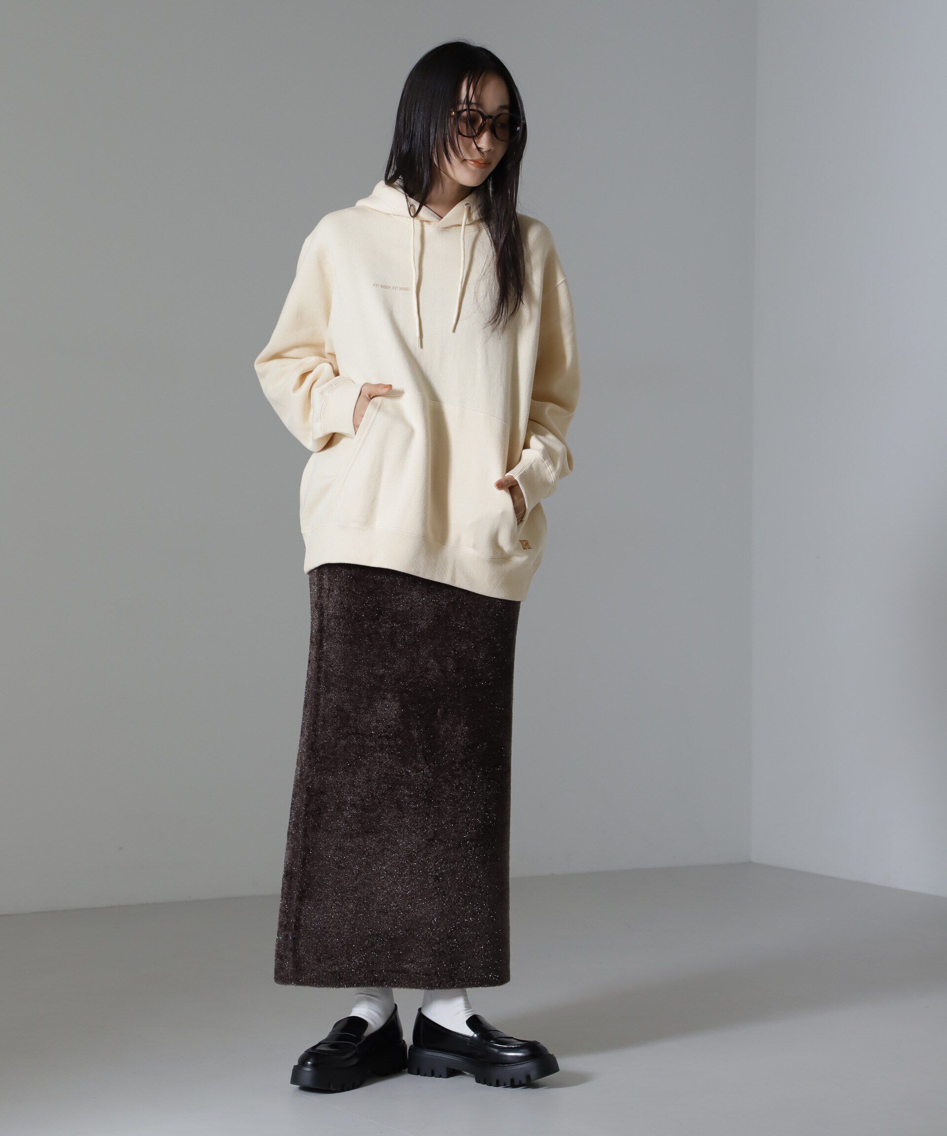 nano･universe「RUSSELL ATHLETIC/別注 CVC Sweat Hoodie」|Tシャツ・カットソー|