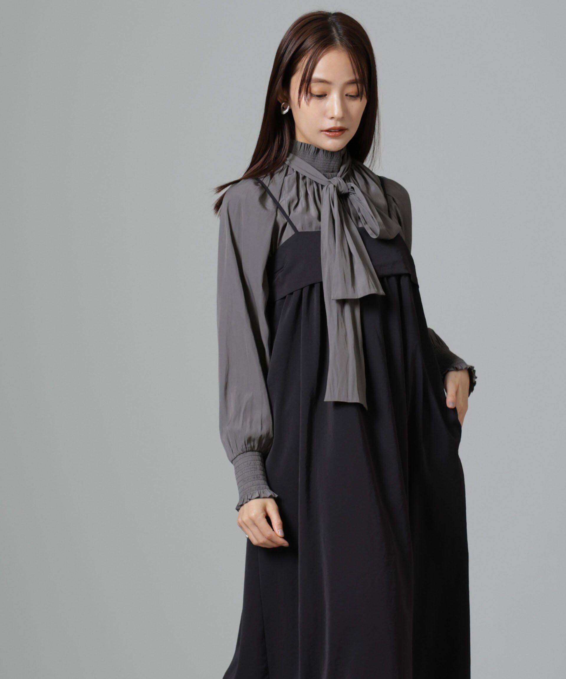 nano･universe「ギャザーキャミワンピース」|ワンピース|