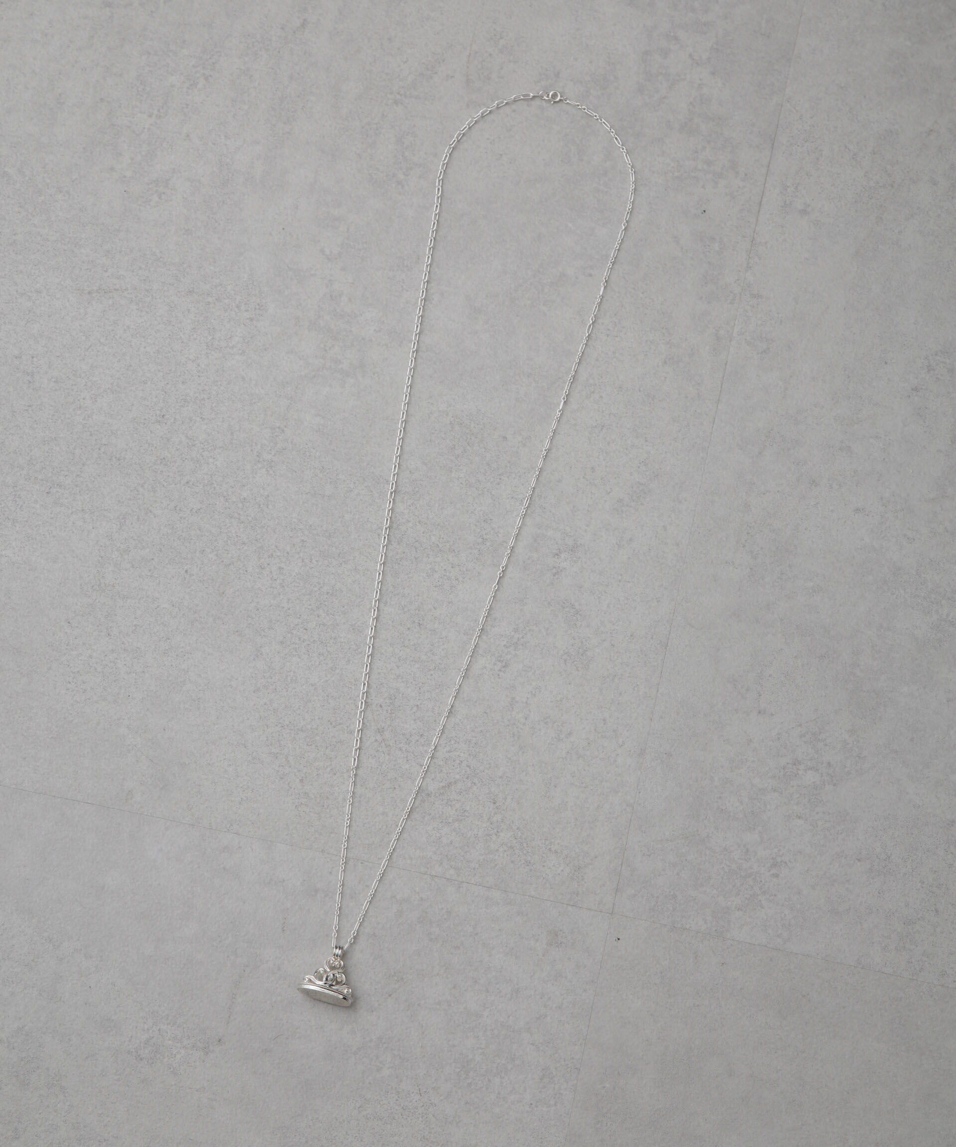 nano･universe「on the sunny side of the street/Oval Fob Seal Necklace」|ネックレス|