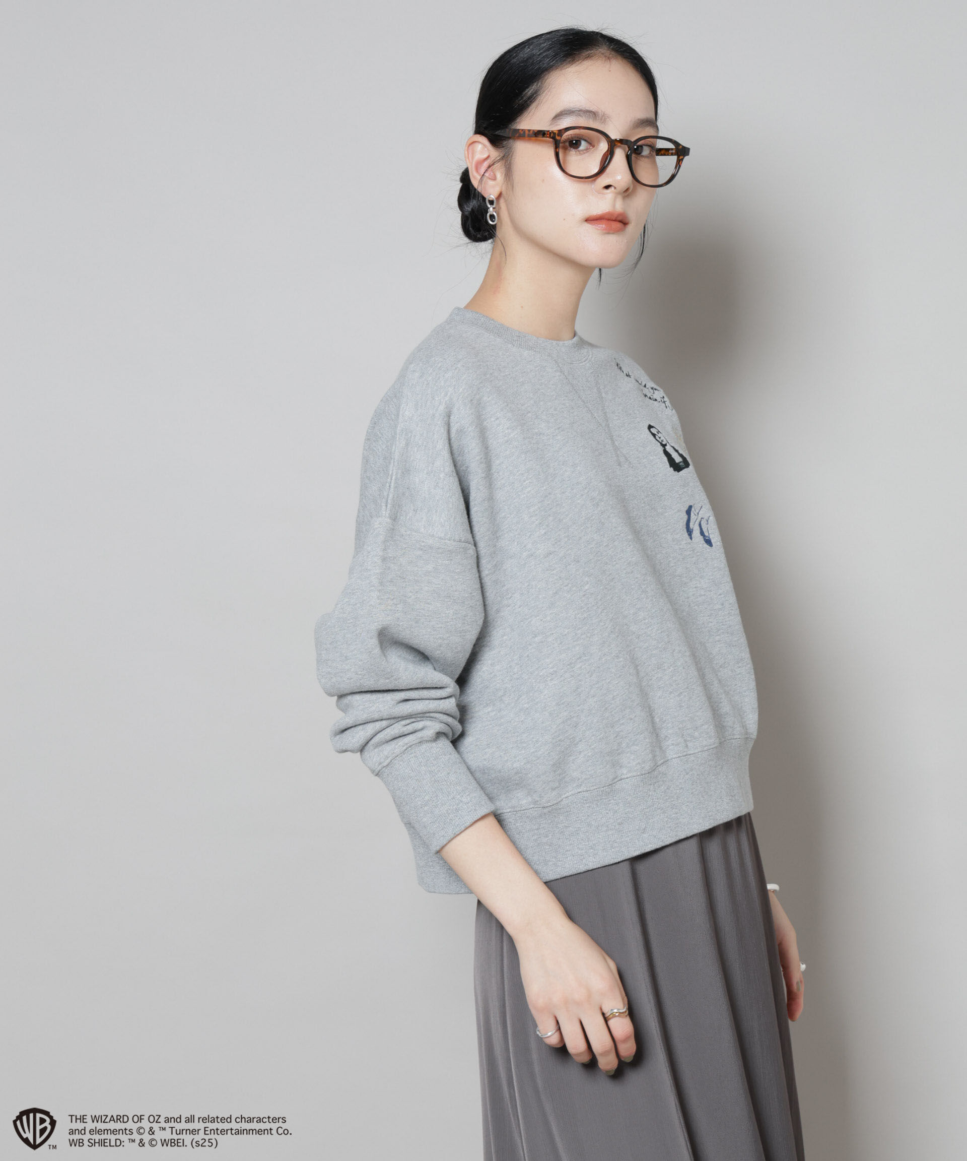 nano･universe「THE WIZARD OF OZ 刺繍スウェットトップス」|Tシャツ・カットソー|