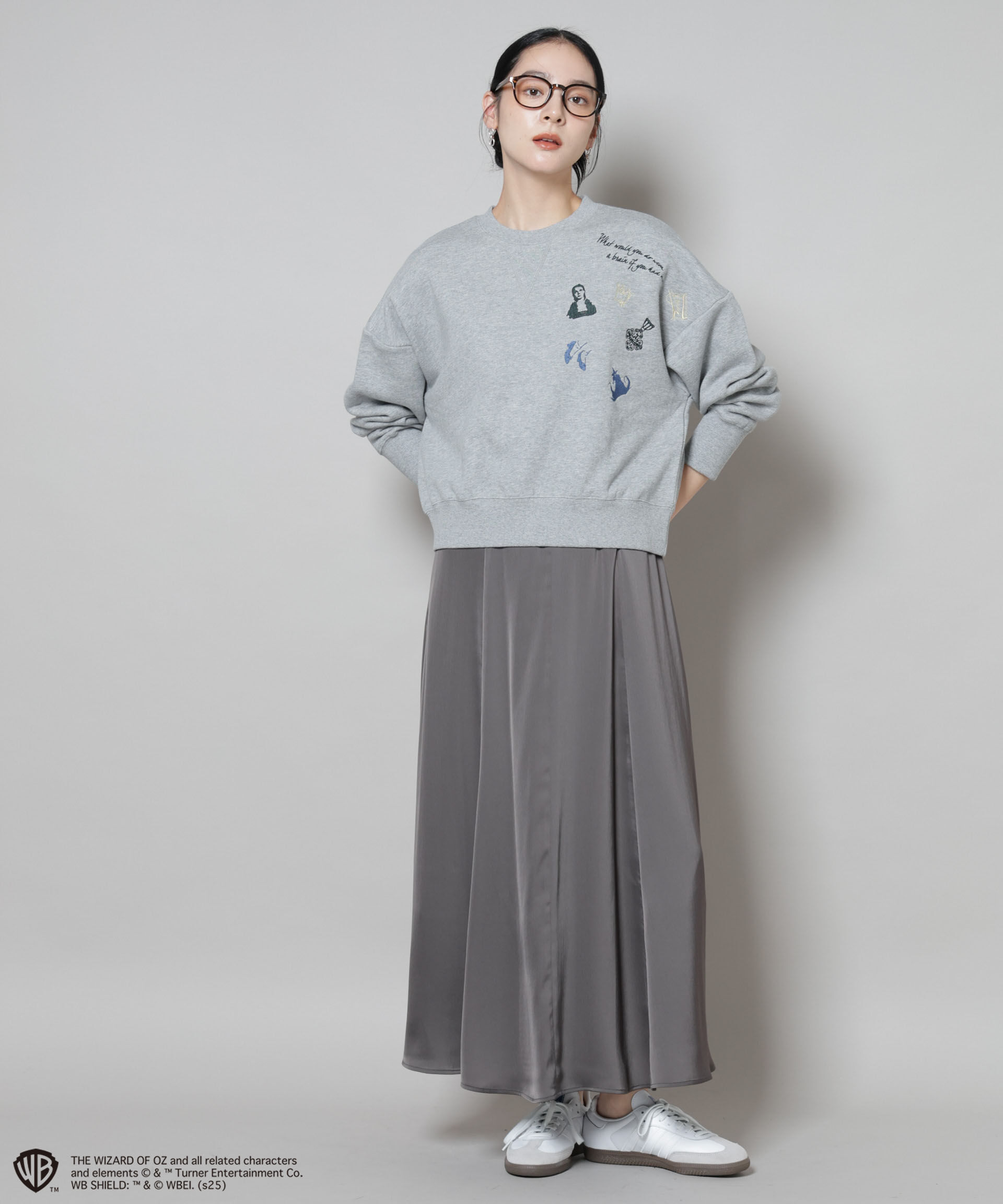 nano･universe「THE WIZARD OF OZ 刺繍スウェットトップス」|Tシャツ・カットソー|