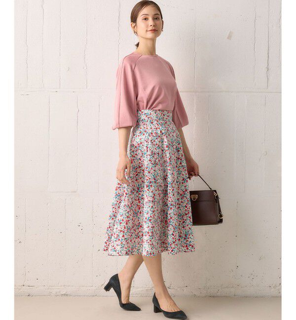 組曲「【23AW】フラワープリント ドラマティック スカート」|スカート|