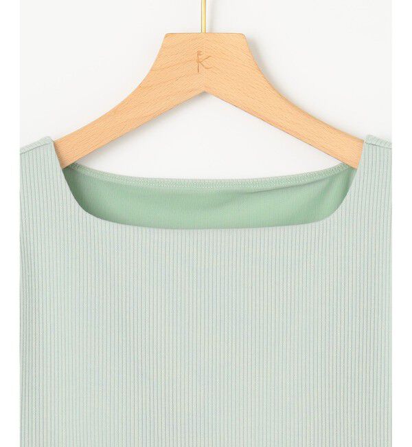 組曲「【WEB限定】ストライプジャガード カップ付きTシャツ」|Tシャツ・カットソー|