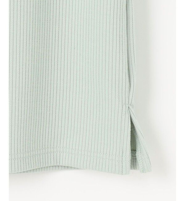 組曲「【WEB限定】ストライプジャガード カップ付きTシャツ」|Tシャツ・カットソー|