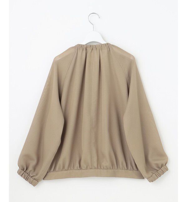 自由区「【洗える】メッシュ ブルゾン」|ブルゾン・スタジャン|