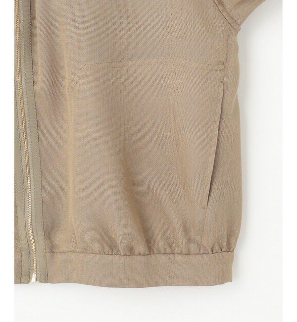 自由区「【洗える】メッシュ ブルゾン」|ブルゾン・スタジャン|