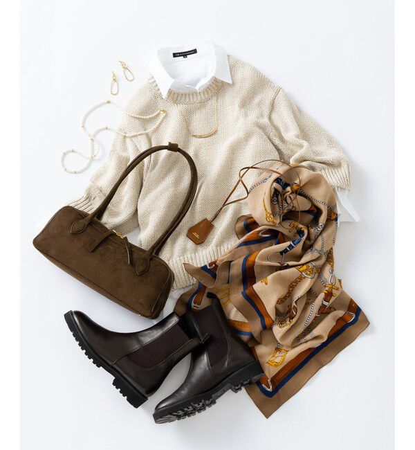 23区「【好評につき追加/Oggi・LEE掲載】ウール カシミヤ ストール」|ストール|