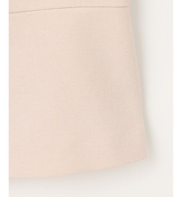 ANY SIS「【UVカット / 接触冷感 / 吸水速乾】スマートビューティストレッチ ショートノーカラージャケット」|ノーカラージャケット|