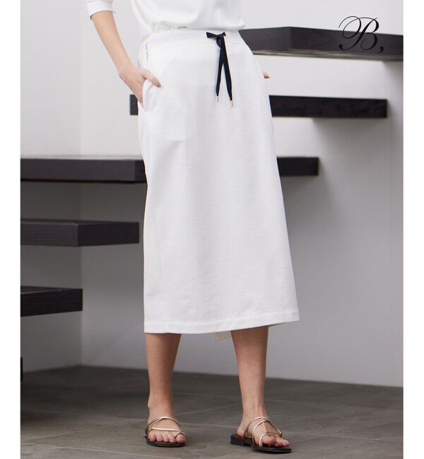 BEIGE,「【B,】ERIN / スカート」|ルームウェア|White