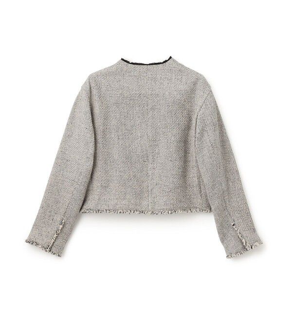 BEIGE,「BABETTE / ノーカラージャケット」|ノーカラージャケット|