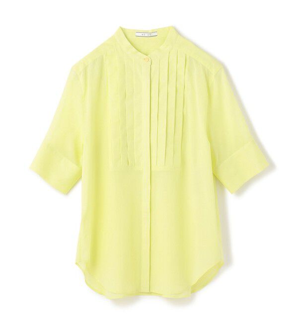 BEIGE,「【洗える】BAC / バンドカラーブラウス」|シャツ・ブラウス|