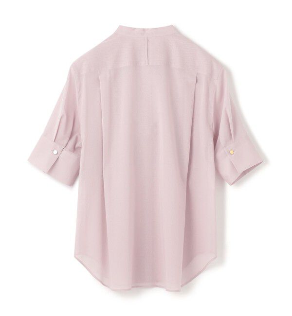 BEIGE,「【洗える】BAC / バンドカラーブラウス」|シャツ・ブラウス|