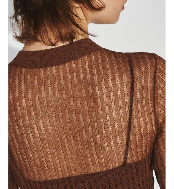 Diagram「シアーリブクルーニットトップ」|Tシャツ・カットソー|