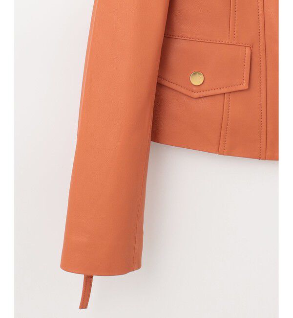 GRACE CONTINENTAL「ジップライダースジャケット」|ライダースジャケット|