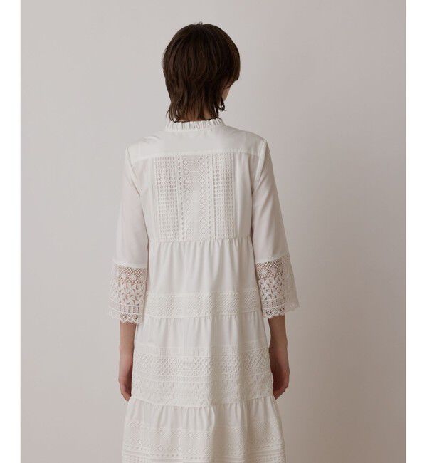 GRACE CONTINENTAL「レースコンビワンピース」|ワンピース|