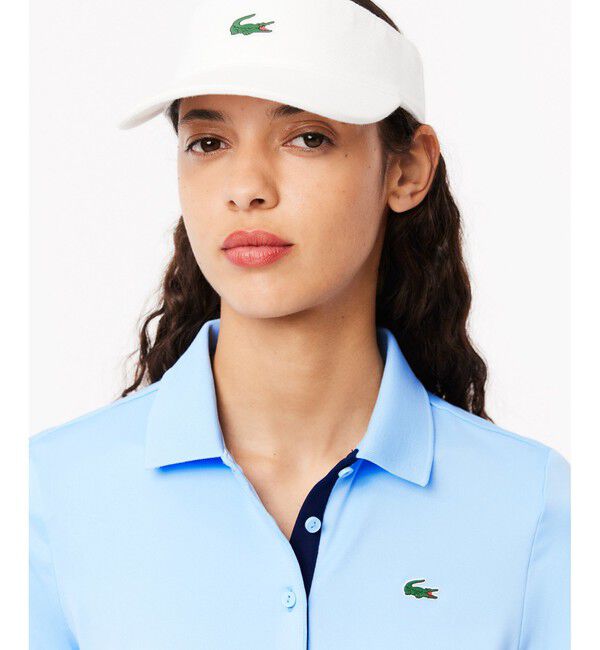 LACOSTE「ウルトラドライ仕様ストレッチゴルフポロシャツ (半袖)」|ポロシャツ|