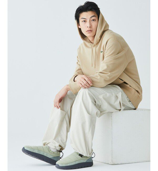 LACOSTE「メンズ SERVE SLIPPER 224 2 CMA / 中綿キルティング スリッポン」|ロングブーツ|