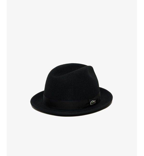 LACOSTE「ウールフェルト中折れハット」|ハット|