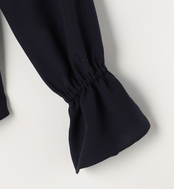 NOLLEY'S「【追加】(CLASSY5月号掲載)ラッフル衿とろみブラウス」|シャツ・ブラウス|