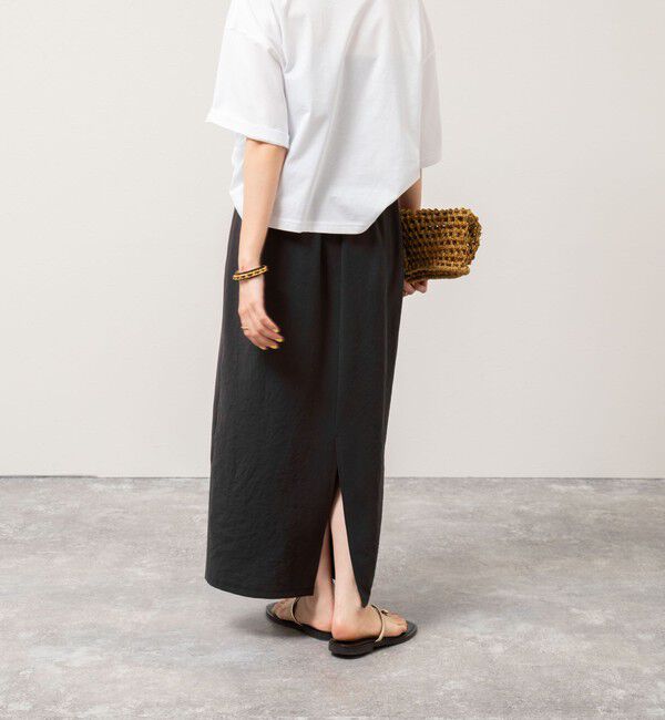 NOLLEY'S「【松葉☆別注アイテム】《セットアップ対応》エアリージョーゼットイージータイトスカート」|タイト|